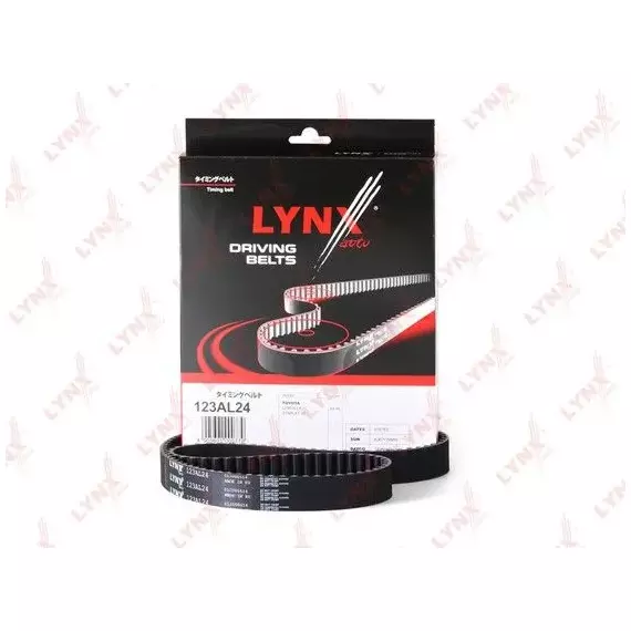 Ремень ГРМ Lynx 123AL24 - LYNXauto арт. 123AL24