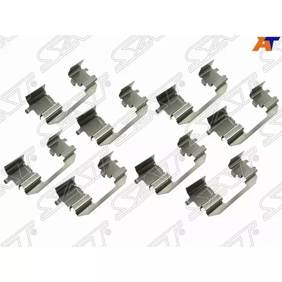 Комплект монтажный тормозных колодок FR HONDA ACCORD 98-/CIVIC 01-