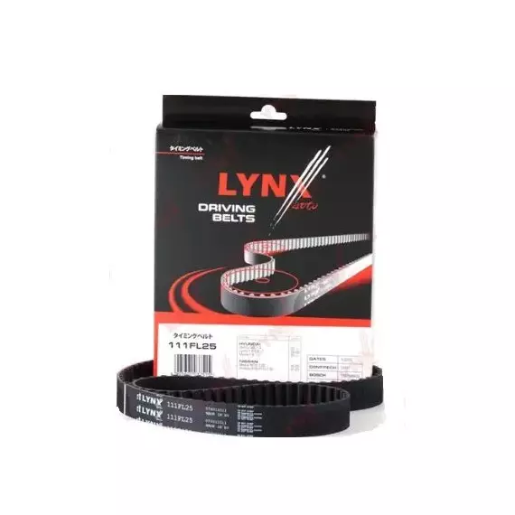 Ремень ГРМ LYNX 111FL25 (HYUNDAI Elantra/Lantra 1.6 95-00/1.8 95-06, KIA Magentis 1.8 05> (ALL 16V), - LYNXauto арт. 111FL25