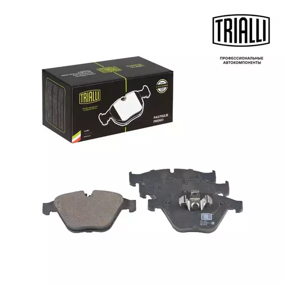 Колодки тормозные дисковые передние для автомобилей BMW 3 E90/91/92/93 05 / X1 E84 09 PF 4183 TRIALLI