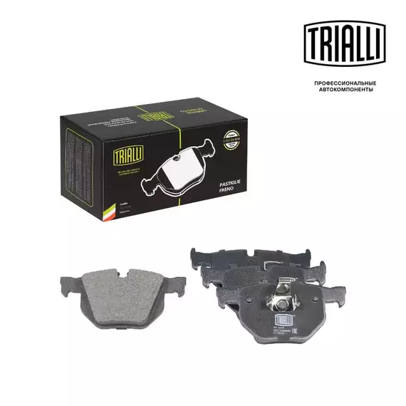 Колодки тормозные дисковые задние для автомобилей BMW 3 (E90/91/92/93) (05 ) (PF 4016) TRIALLI