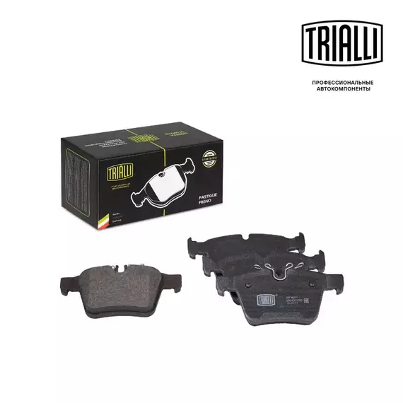 Колодки тормозные для автомобилей Mercedes C (W205) (14 ) дисковые задние TRIALLI PF 4071