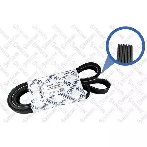 Ремень поликлиновой Stellox 6PK2195 MB W202/W210 2.0/2.2 CDi 97-00/Vito 2.0 96