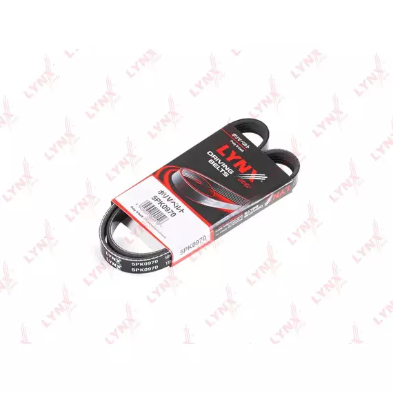 Ремень поликлиновый LYNXauto 5PK0970 - LYNXauto арт. 5PK0970