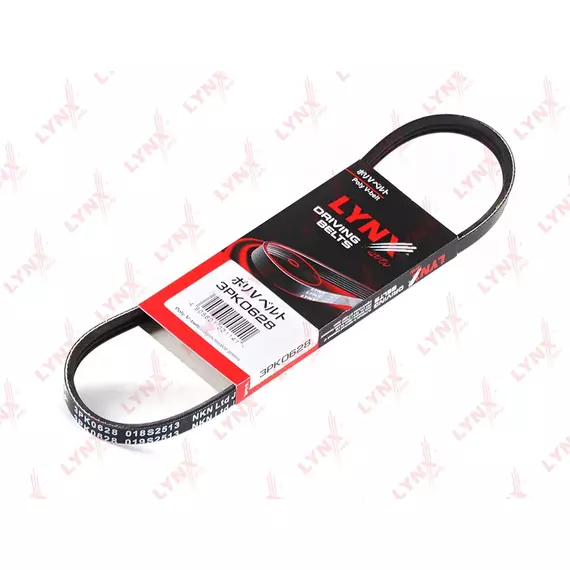 Ремень поликлиновый LYNXauto 3PK0628 - LYNXauto арт. 3PK0628