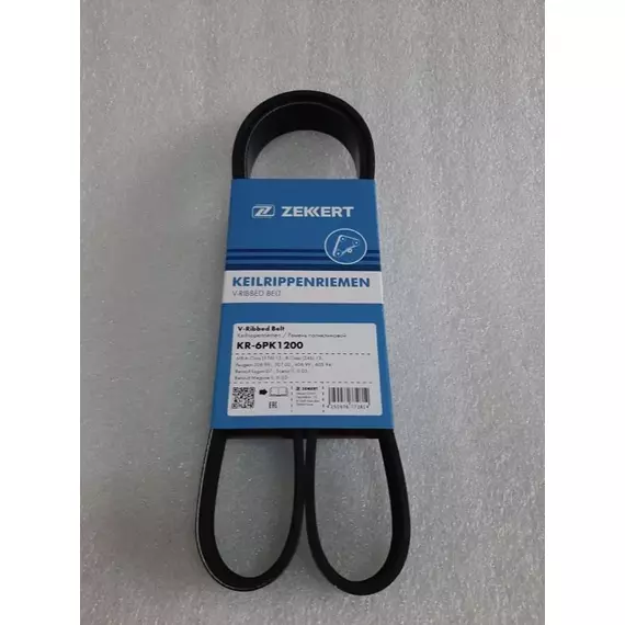 Ремень поликлиновой Renault Logan I II 07/ Duster 11/ Sandero I-II 12/ Megane II IV 05/ Mazda 3 III IV 16/ CX-3 15