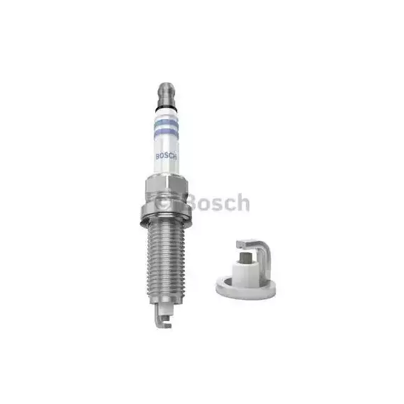 Свеча зажигания 0242129510 Bosch для Audi A4, BMW 318i, X3, X5, Renault Kangoo, Logan, Symbol / Бош для Ауди А4, БМВ 318i, X3, X5, Рено Канго, Логан, Сумбол