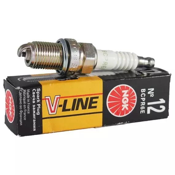 Свеча зажигания NGK BCPR6E / 6129 VL12 Рено (дастер, клио, логан, сандеро, меган) Шевроле (ланос, авео, лачетти, епика)