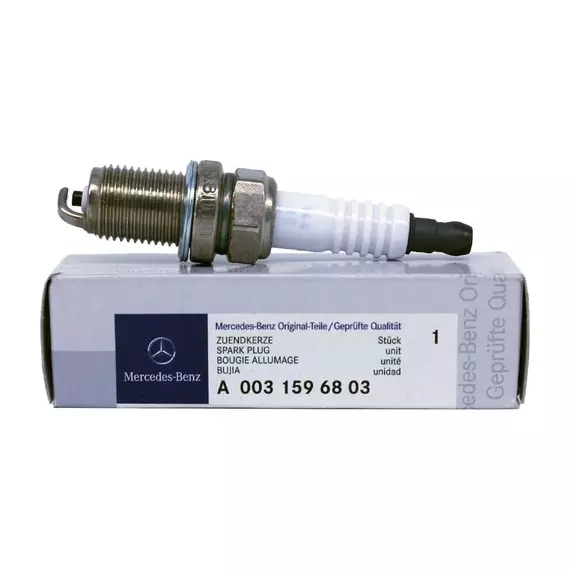 Свеча зажигания, 1 шт. MERCEDES BENZ A 003 159 68 03 - MERCEDES R129, W140, SL (89-02), E (93-03), C (93-00) DAEWOO Musso, Korando