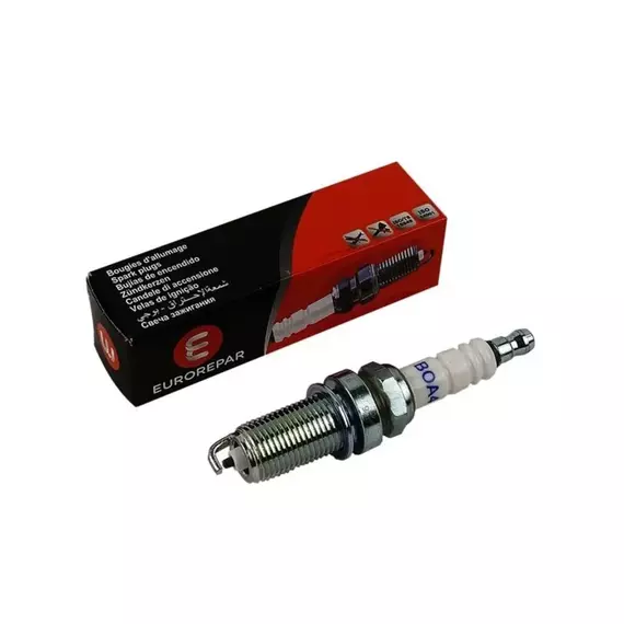 Свеча зажигания, 1 шт. EUROREPAR/CITROEN/PEUGEOT 16 259 384 80 (Brisk D15YC/1358) - MERCEDES W202, W210, W463, W140, R129, R170 / OPEL Omega A / PEUGEOT 205 / RENAULT 19, Clio, Megane / SKODA Favorit