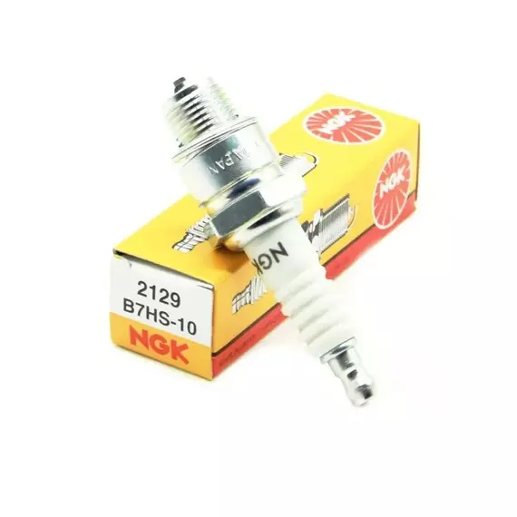 Свеча зажигания NGK 2129 /B7HS10/ водомоторы, для мопедов, скутеров, мотоциклов, подвесных моторов (Yamaha, Nissan, Suzuki, Mariner 84)