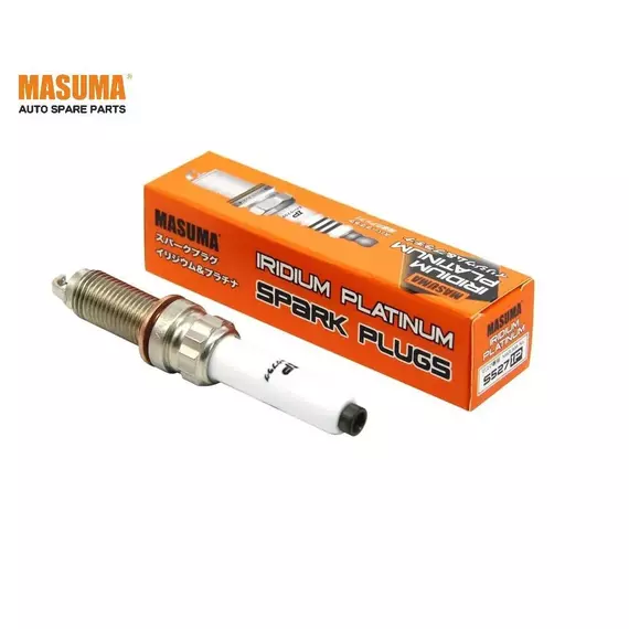 Свеча зажигания иридий, 1 шт. MASUMA Iridium Platinum S527IP (аналог NGK SILZKGR8B8S / 94201) для BMW F20, F45, F22, F34, F36, F32, G30, G11, G12, X1 (F48), X2 (F39), X3 (G01), X4 (G02) / MINI Mini Clubman, Countryman