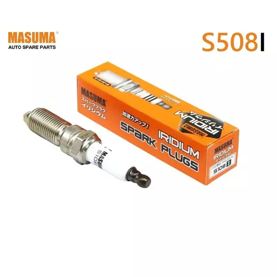 Свеча зажигания иридий, 1 шт. MASUMA Iridium S108I (аналог NGK LTR6AI-9 (96780) / DENSO ITV22 (5340) / FORD 5 211 024) для MAZDA 3, 6, CX-7, CX-9 / FORD Ecosport, C-Max, Fiesta, Focus / JAGUAR XF, XJ / LAND ROVER Freelander 2, RANGE ROVER Evoque
