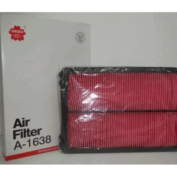 Фильтр воздушный A1638 Sakura (A-858V) HONDA ACCORD VI, TORNEO