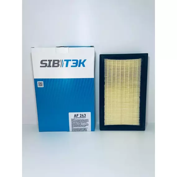 Воздушный фильтр Sibtek AF243 для NISSAN X-Trail Икстреил, Almera Classic 3 Альмера 3, 2, Altima 4, Murano 2 Мурано, Primera 3 Примера, SUBARU Forester Субару форестер
