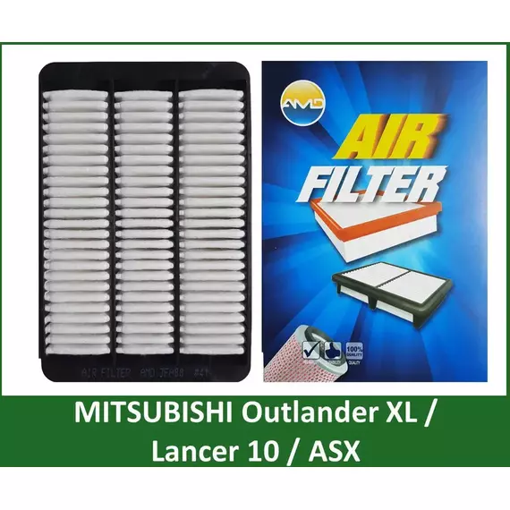 Фильтр воздушный AMD.JFA88 для MItsubishi ASX Lancer X Outlander II (XL)/ CITROEN C-Crosser / PEUGEOT 4008 4007 на Митсубиси Лансер 10 Оутлендер 2 XL Пежо Ситроен аналогичен MANN FILTER C 27 003/1