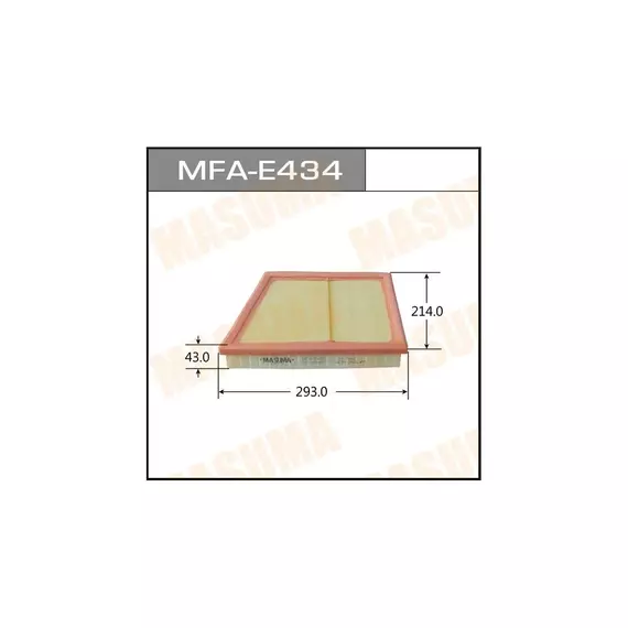 Фильтр воздушный BMW 1 (F40) 19-, X1 (F48) 15-, X2 (F39) 18- Masuma MFA-E434