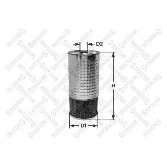 Фильтр масляный для MB W201/W202/W124/W463 2.0D-3.5D 83 2050038SX STELLOX