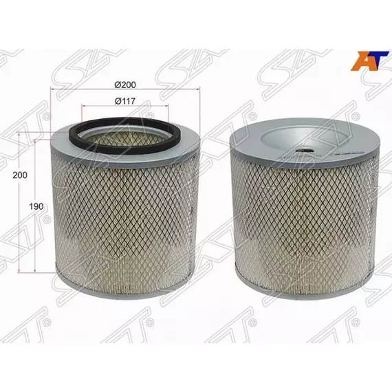 Фильтр воздушный для NISSAN ATLAS KA20 99-07/CONDOR 91-07/ISUZU ELF 100 TD25/27 SAT ST-16546-0T006