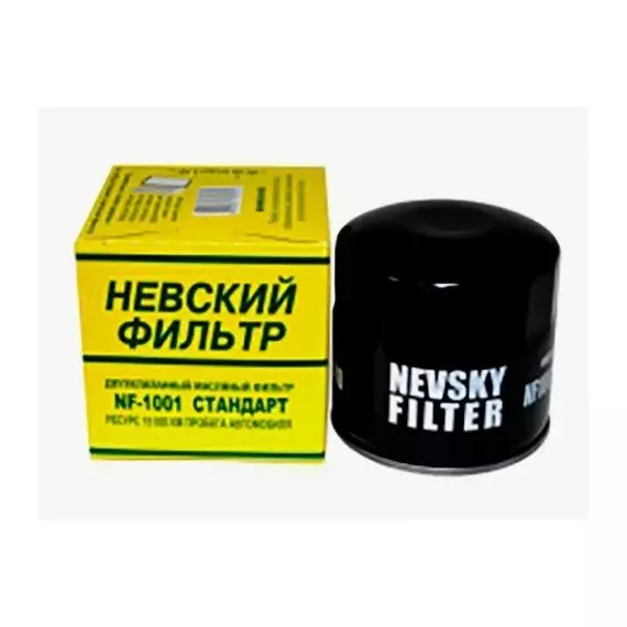 Фильтр масляный Невский фильтр NF1001 для  / UAZ / (2101-07 2121 21214 21217 2131 21312 2123 Шевроле-Нива) УАЗ (2206 3151 "Hunter" 3163 "Patriot" 3303 3741 3909 3962 ) Москвич 2141 ИЖ 2126