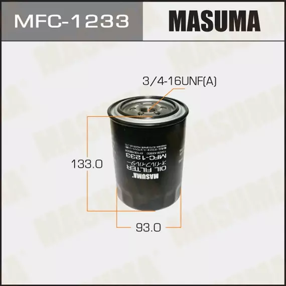 Фильтр масляный Nissan Atlas 86-, Caravan 87-, Patrol 88-95 Masuma MFC-1233