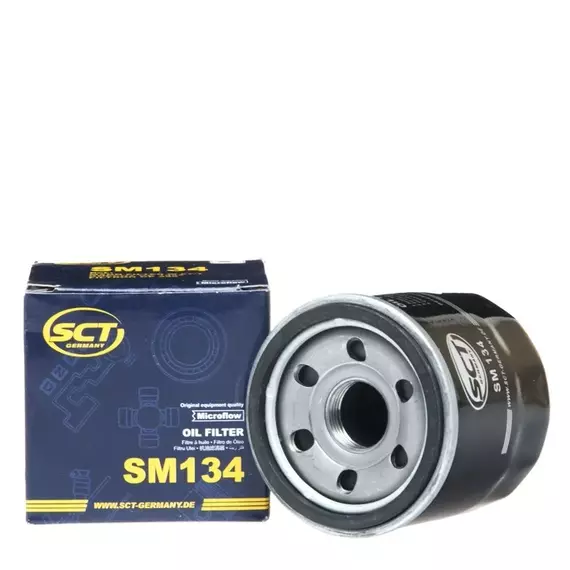Масляный фильтр SCT SM134 Infiniti EX FX G I30 Q70 QX4/Kia Rio/Mazda 2 3 6 CX-3 CX-5 MX-5 IV RX-8/NissanCUBE JUKE MURANO II-III PATHFINDER II-III QASHQAI X-TRAIL/Renault LAGUNA/SCT SM134