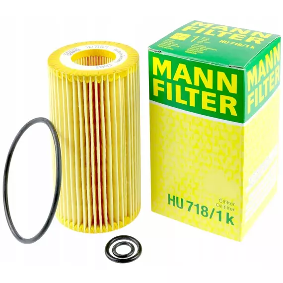 MANN-FILTER HU7181K Масляный фильтр (с уплотнением) JEEP Grand Cherokee / MERCEDES-BENZ C(W202-203-204)/ E(W211)/ G(W463)