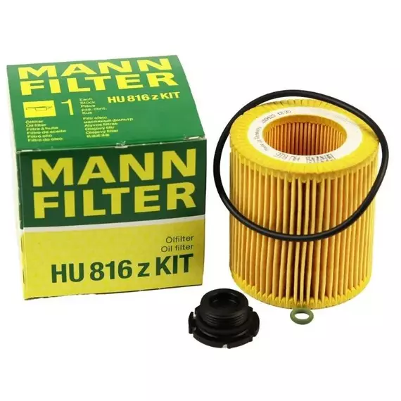 MANN-FILTER HU816ZKIT Фильтр масляный двигателя "Evotop" 1 (F20/F21)3 GT (F34) X1 (E84) Z4 (E89)