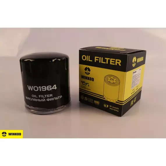 Фильтр масляный WO1964 аналог MANN FILTER W712/47 для Peugeot 206, 307, 406 407 Citroen Jumper, Berlingo, C3 C5 C6 C8 Xantia, Fiat Ducato