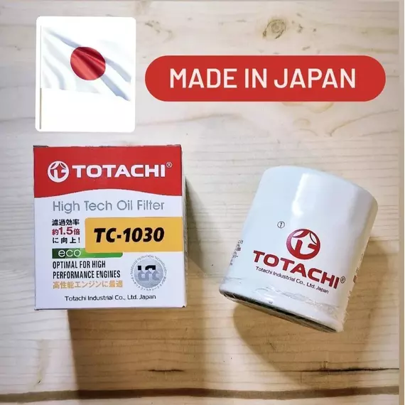 Фильтр масляный TOTACHI 90915YZZJ1/9091510001, тойота королла 120/110, toyota corolla 180/210, фильтр масляный 150 тойота, Авенсис т250, Лифан х60, Джили мк, Эмгранд
