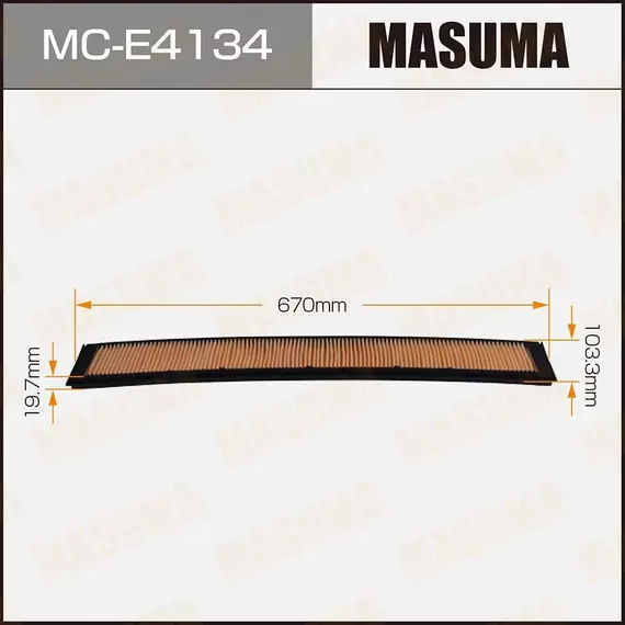 Фильтр салона BMW 3 (E46) 98-06, X3 (E83) 01-11 Masuma