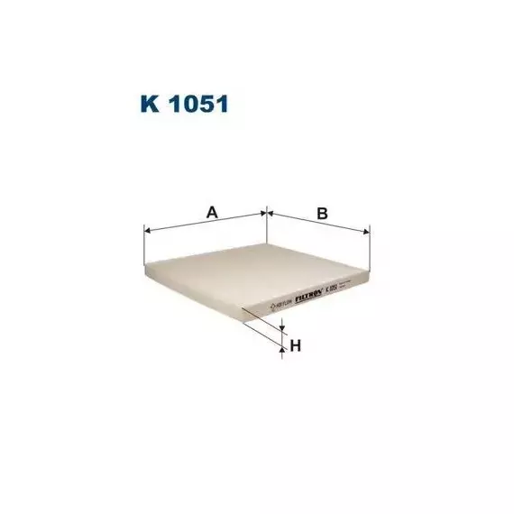 Фильтр салона стандарт FILTRON K1051