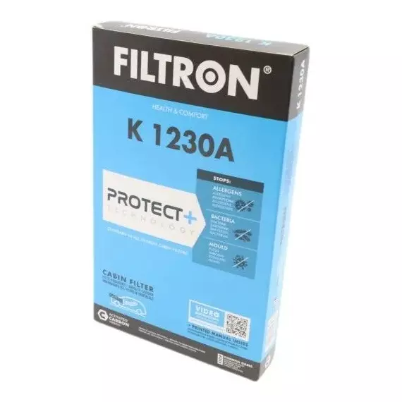 Filtron K 1230 Фильтр салона Nissan: Juke (F15, F15E), Pulsar, Sentra, Tiida III, Renault Fluence